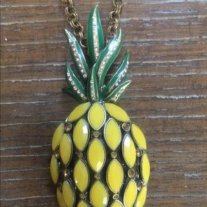 Long Pineapple pendant necklace
